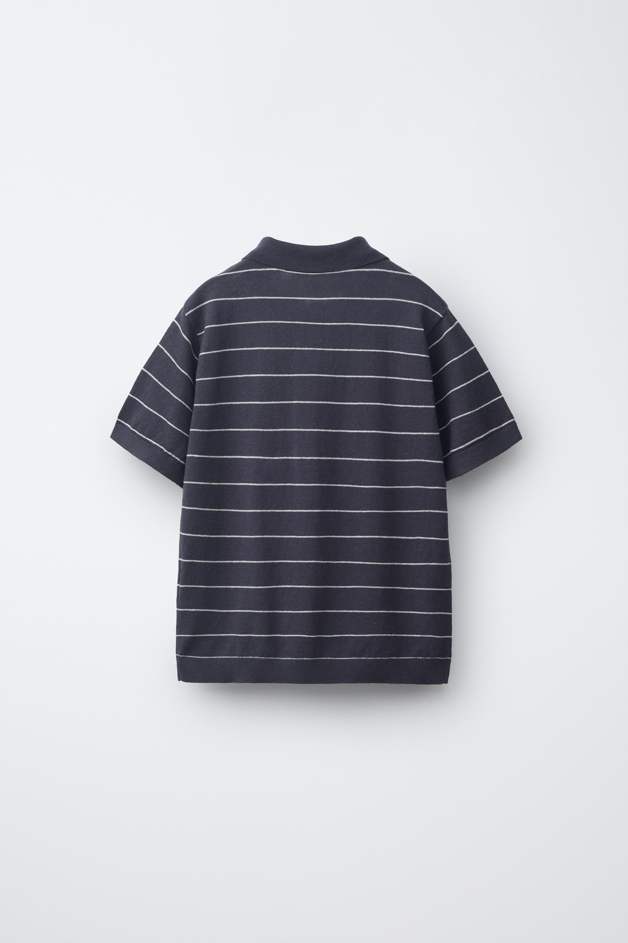 POLO EN COTON ET LIN